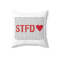 Stratford Love Spun Polyester Square Pillow