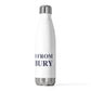 Just a kid from Waterbury 20 oz Insulated Bottle