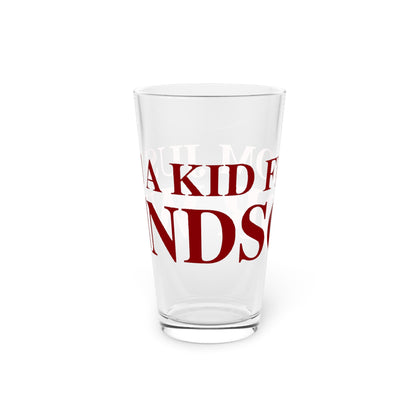 Just a kid from Windsor Pint Glass, 16oz