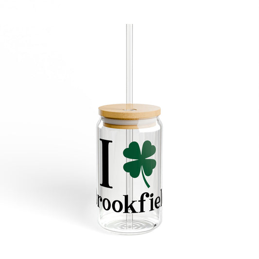 I Clover Brookfield Sipper Glass, 16oz
