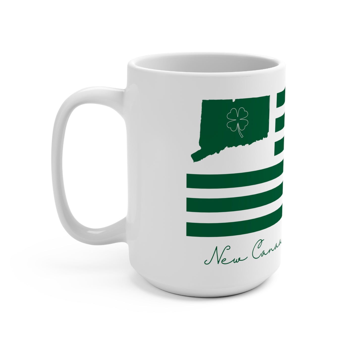 New Canaan Connecticut St. Patrick's Day Mug 15oz