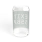 Vintage Exit 55B WCP Sign Sipper Glass, 16oz