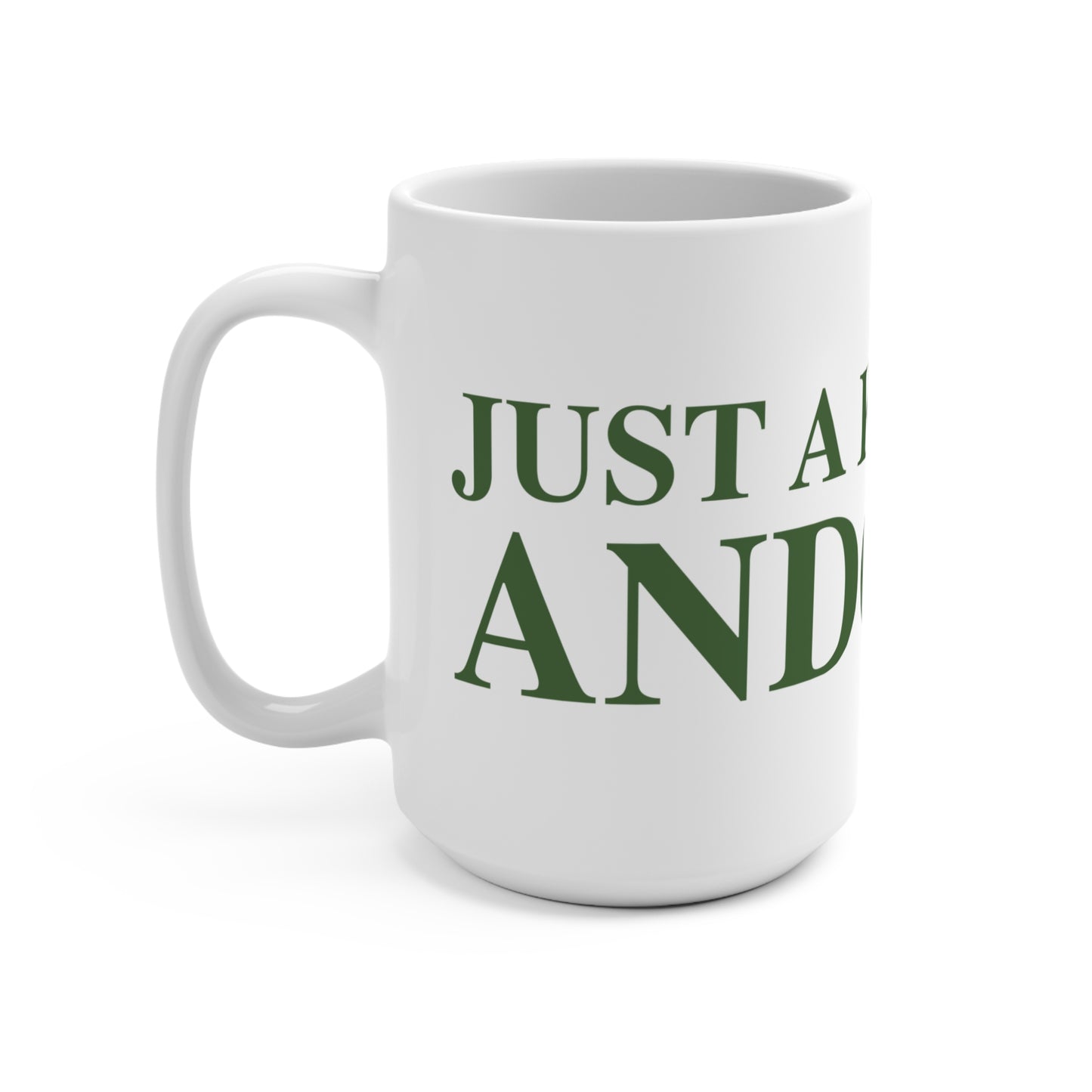 Just a kid from Andover Mug 15oz