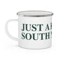 Just a kid from South Norwalk Enamel Camping Mug