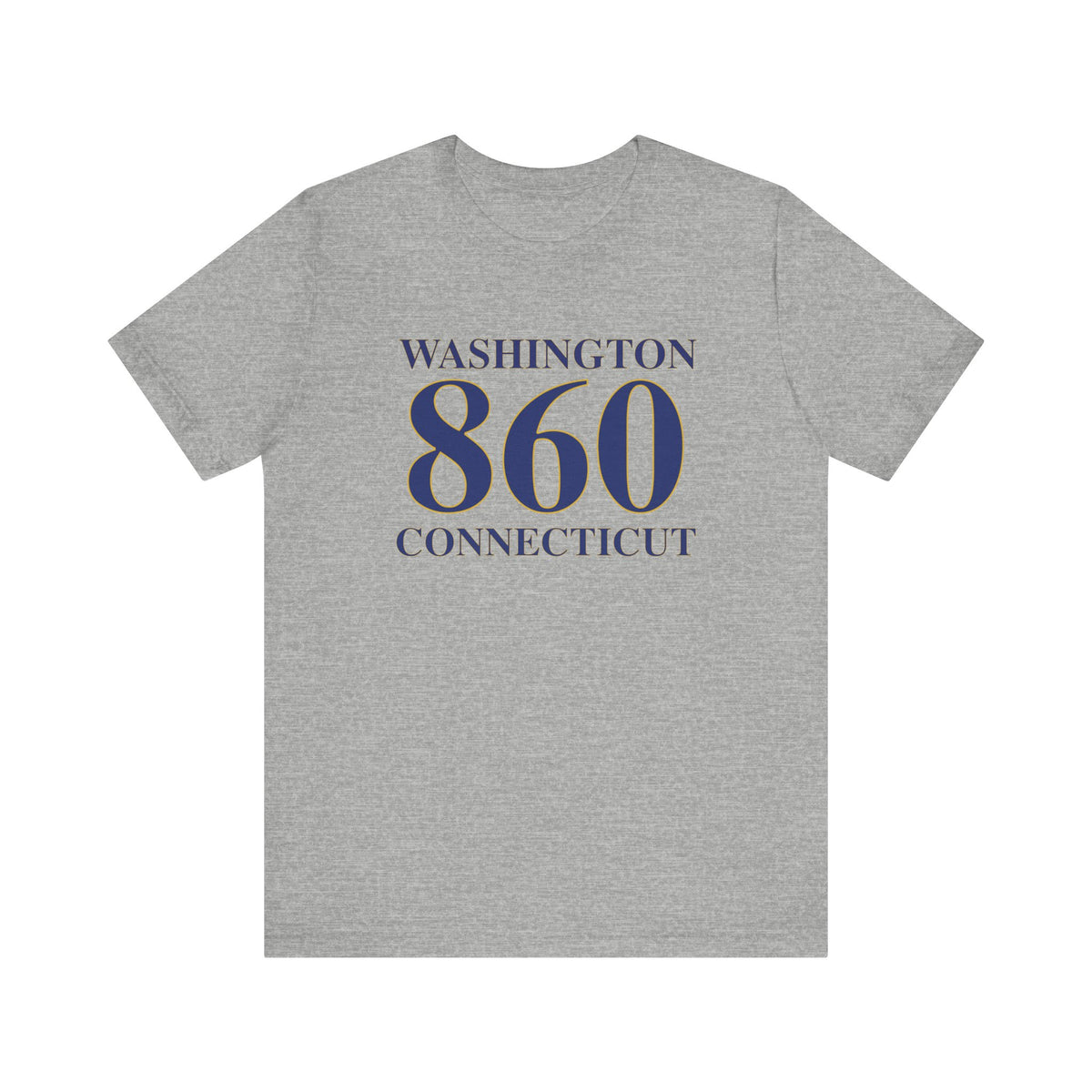 Washington 860 Connecticut Unisex Jersey Short Sleeve T-Shirt
