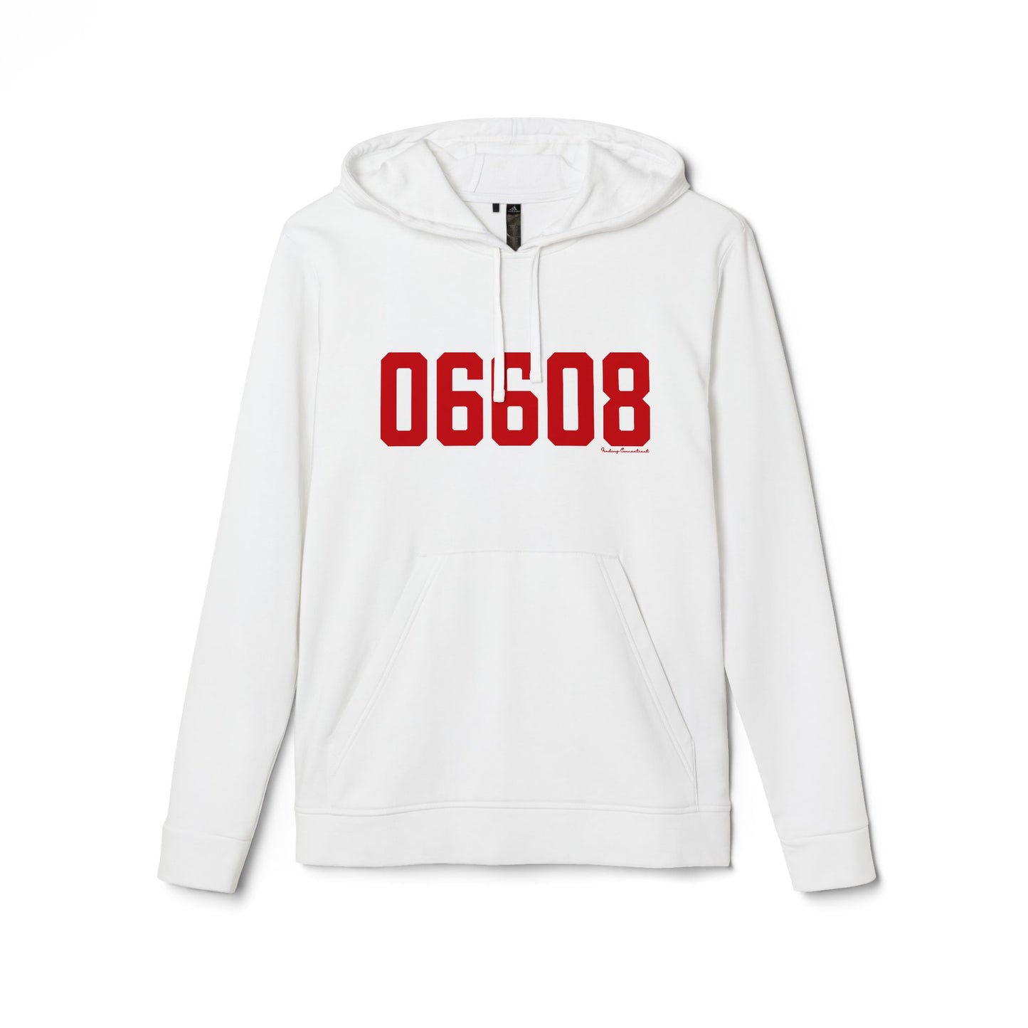 06608 Bridgeport Connecticut Zip Code adidas Unisex Fleece Hoodie Sweatshirt