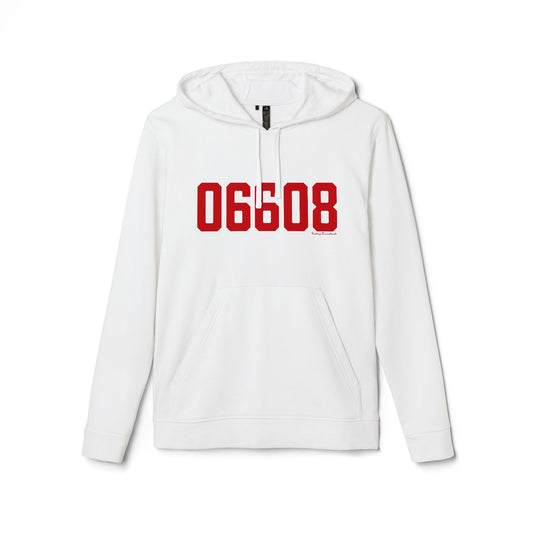 06608 Bridgeport Connecticut Zip Code adidas Unisex Fleece Hoodie Sweatshirt