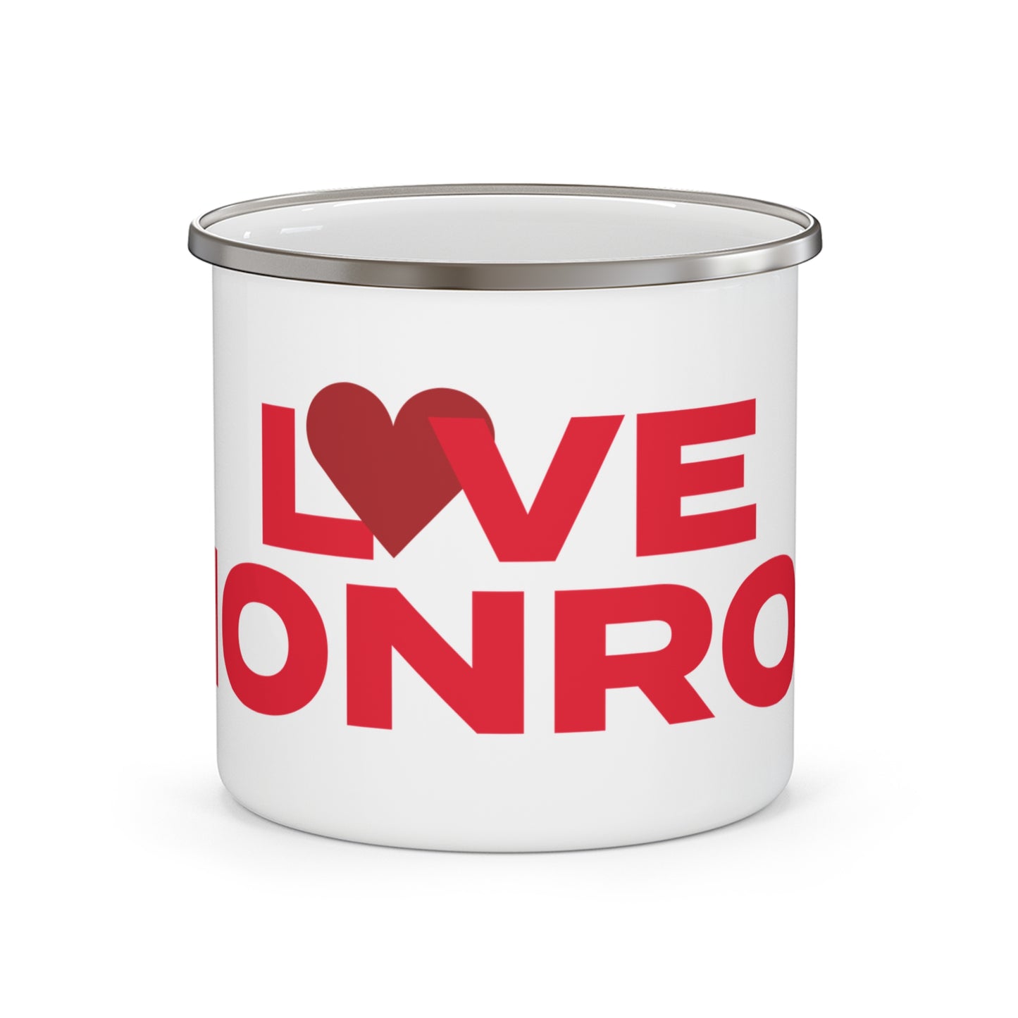 Love Monroe Enamel Camping Mug