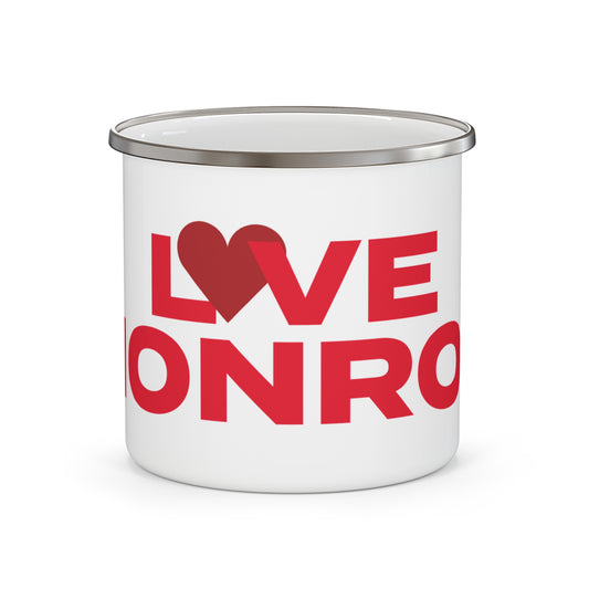 Love Monroe Enamel Camping Mug