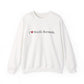 I Heart South Norwalk. Unisex Heavy Blend™ Crewneck Sweatshirt