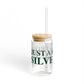 I Really Really Miss Silvermine Sipper Glass, 16oz