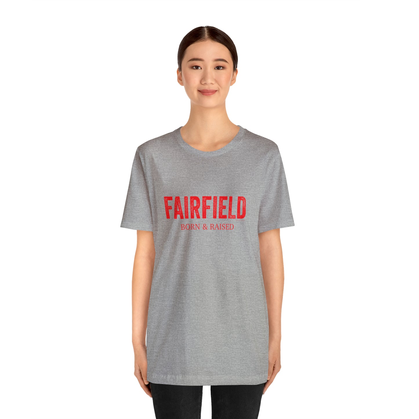 Fairfield Born & Raised Unisex Jersey Short Sleeve Tee