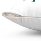 I Clover Deep River Spun Polyester Square Pillow
