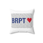 Bridgeport Love Spun Polyester Square Pillow