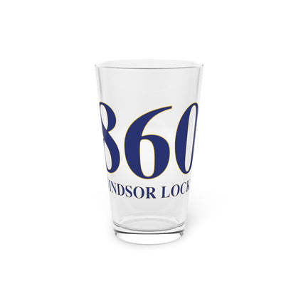 860 Windsor Locks Pint Glass, 16oz