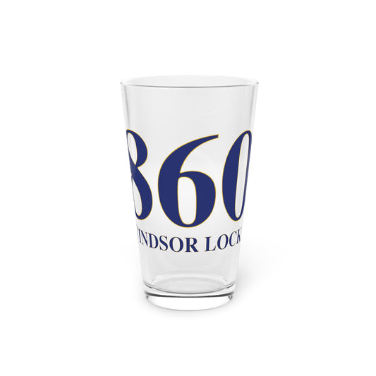 860 Windsor Locks Pint Glass, 16oz