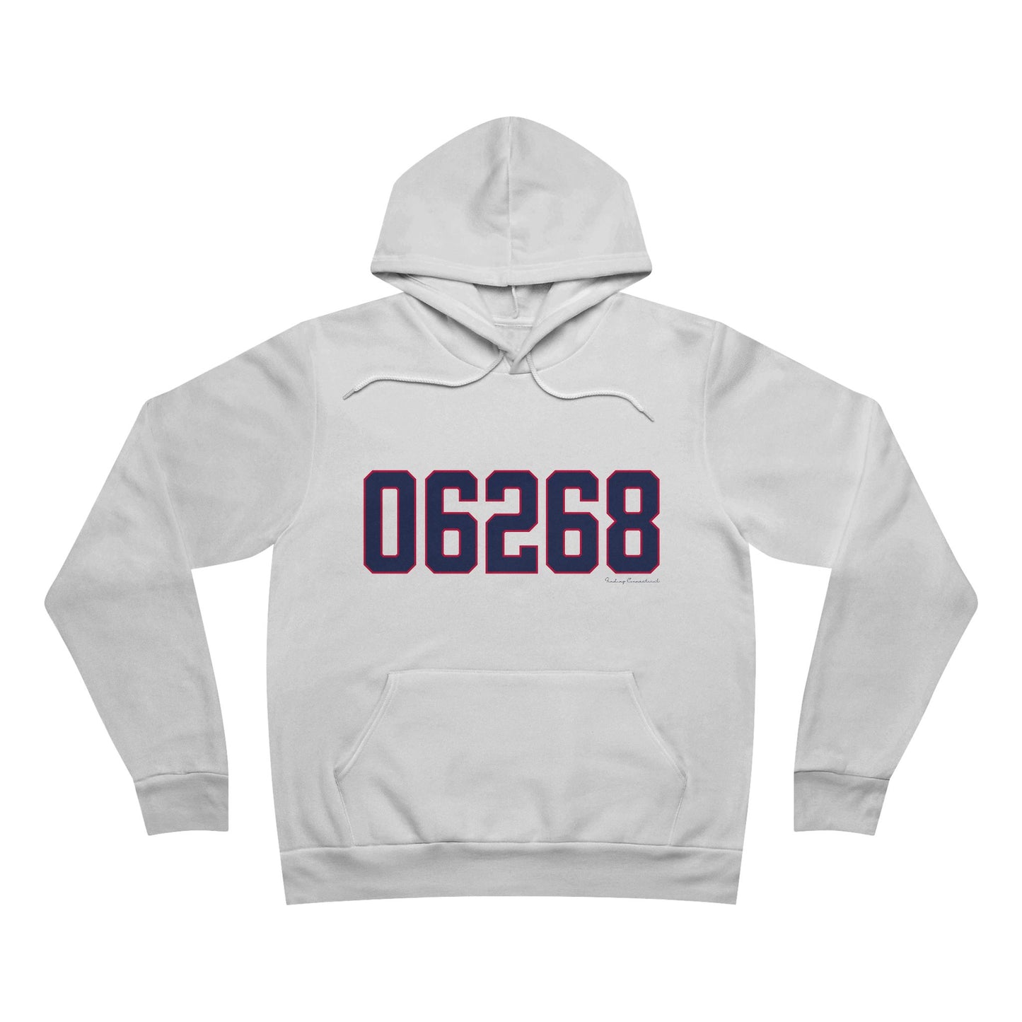 06268 Storrs Connecticut Zip Code Unisex Sponge Fleece Pullover Hoodie