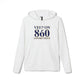 Vernon 860 Connecticut adidas Unisex Fleece Hoodie