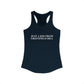Just a kid from Greenfield Hill Women's Ideal Racerback Tank Top