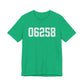06258 Pomfret CT Zip Code Unisex Jersey Short Sleeve T-Shirt
