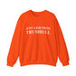 Just a kid from Trumbull Unisex Heavy Blend™ Crewneck Sweatshirt