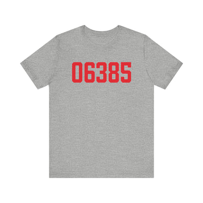 06385 Waterford Connecticut Zip Code Unisex Jersey Short Sleeve T-Shirt