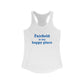 Fairfield Is My Happy Place Women's Ideal Racerback Tank Top