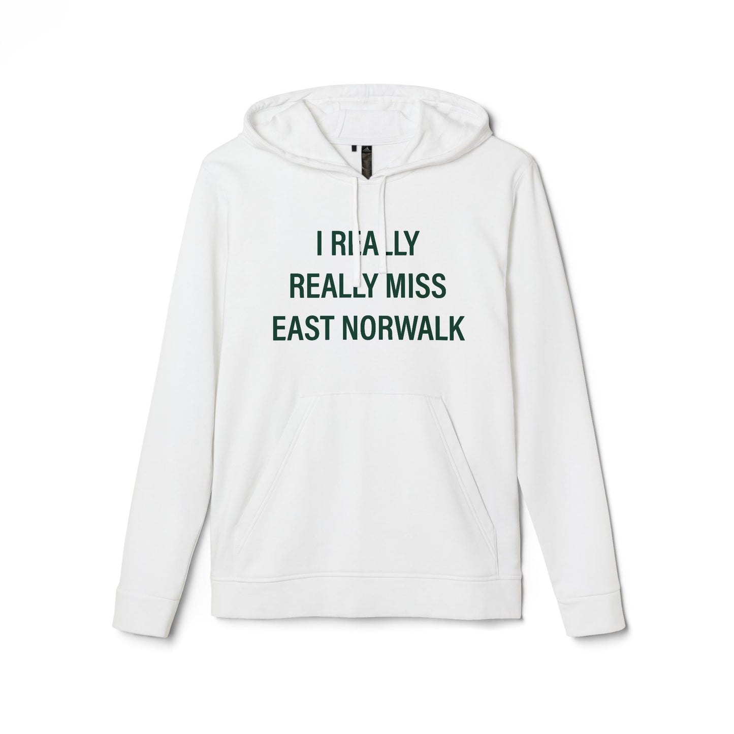 I Really Really Miss East Norwalk adidas Unisex Fleece Hoodie
