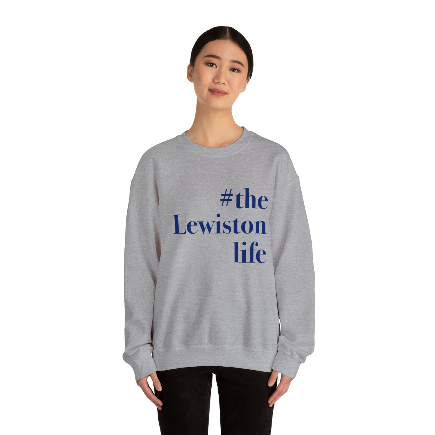 #thelewistonlife Unisex Heavy Blend™ Crewneck Sweatshirt