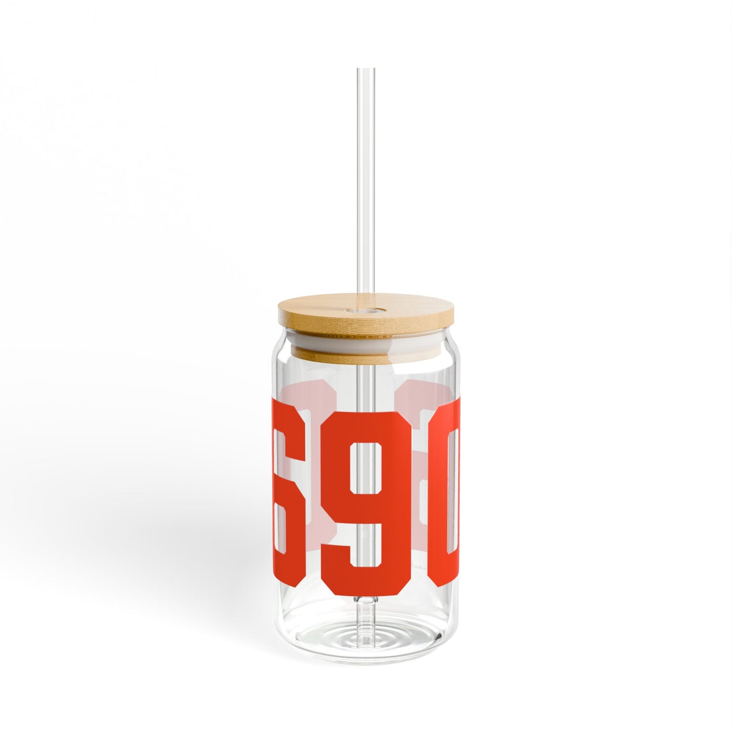 06906 Stamford Connecticut Zip Code Sipper Glass, 16oz