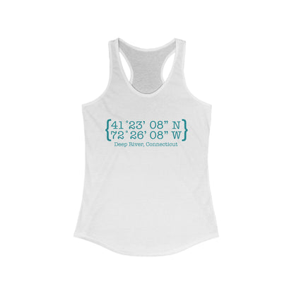 Deep River Coordinates Women's Ideal Racerback Tank