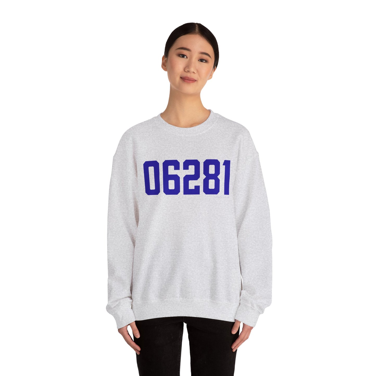 06281 Woodstock Connecticut Zip Code Unisex Heavy Blend™ Crewneck Sweatshirt
