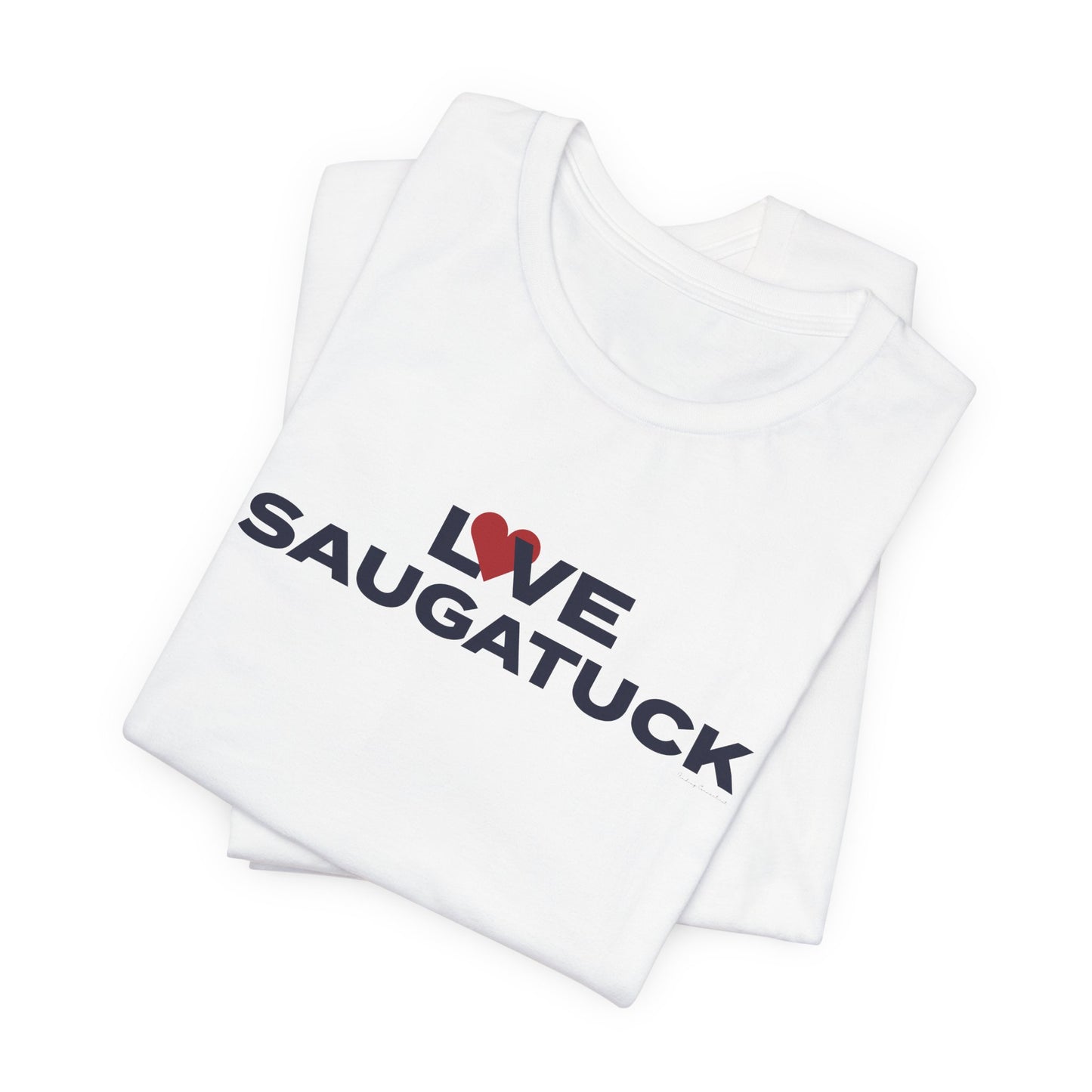 Love Saugatuck Unisex Jersey Short Sleeve T-Shirt