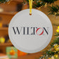 41 Tilt Wilton Glass Ornaments