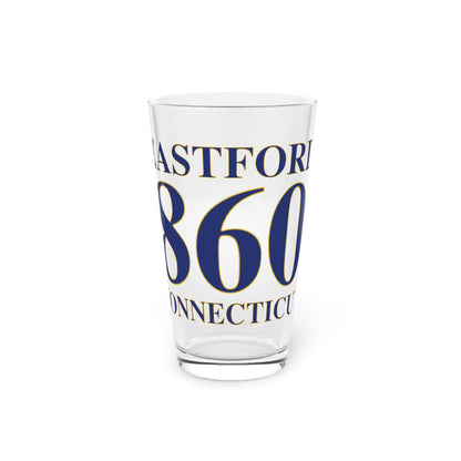 Eastford 860 Connecticut Pint Glass, 16oz