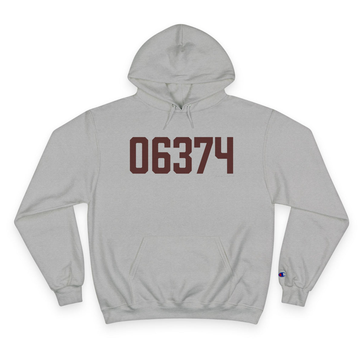 06374 Voluntown Connecticut Zip Code Champion Hoodie