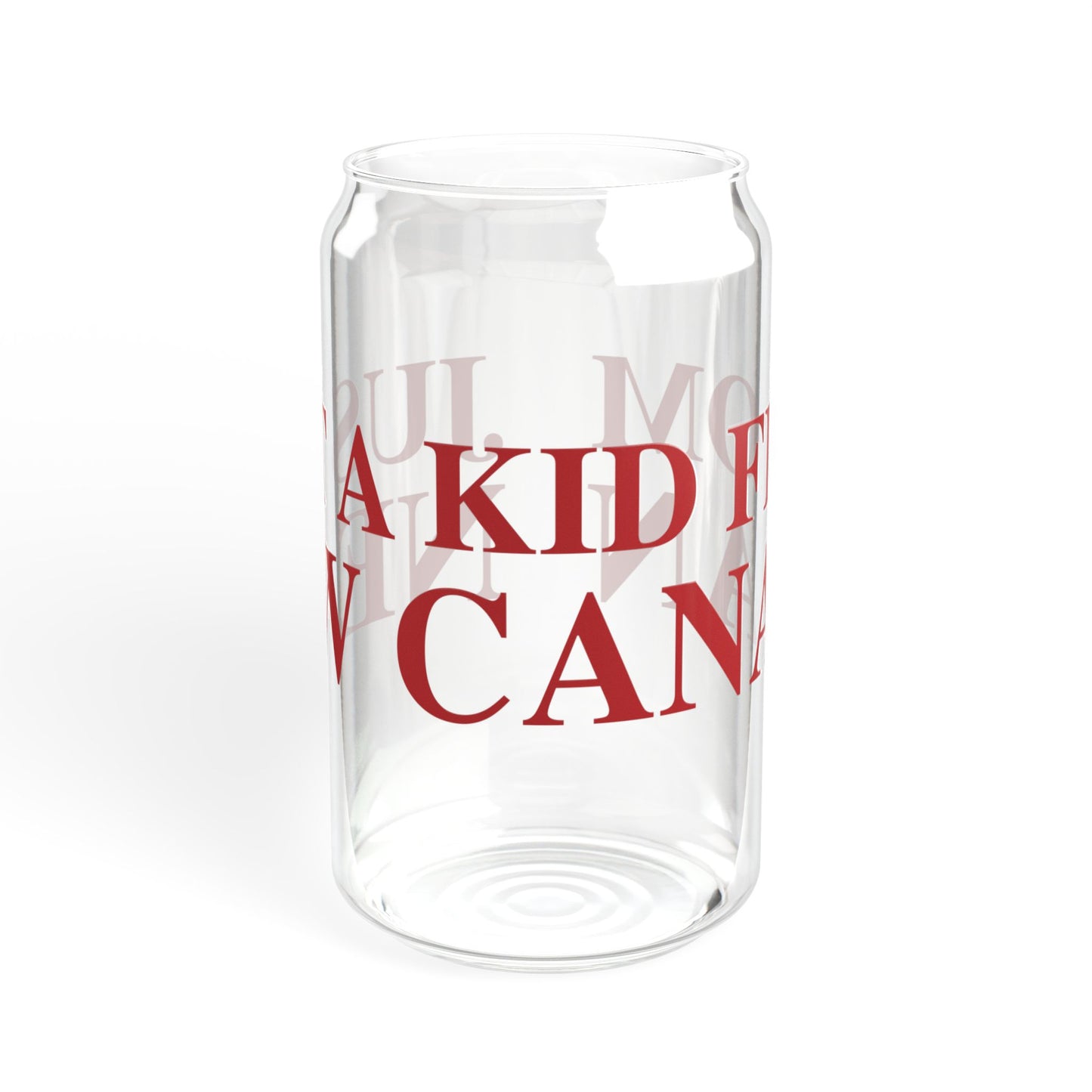 Just a kid from New Canaan Sipper Glass, 16oz
