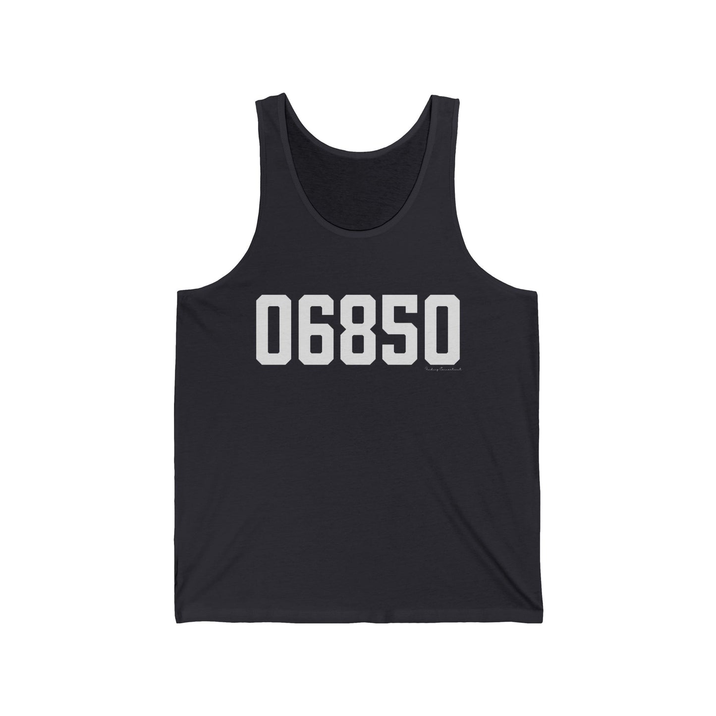 06850 Norwalk CT Zip Code Unisex Jersey Tank Top