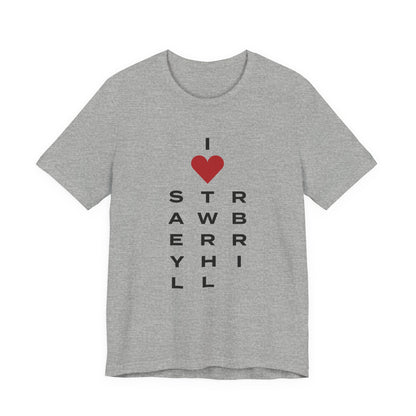 Strawberry Hill Vision Unisex Jersey Short Sleeve T-Shirt