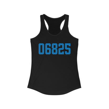 06825 Fairfield Connecticut Zip Code Women's Ideal Racerback Tank Top