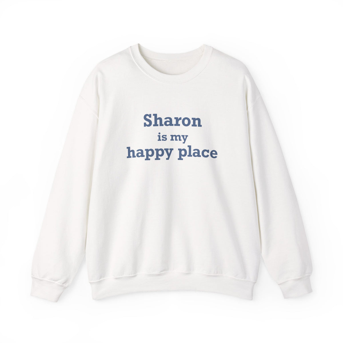 Sharon is My Happy Place Unisex Heavy Blend™ Crewneck Sweatshirt