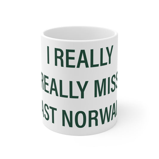 I Really Really Miss East Norwalk Mug 11oz