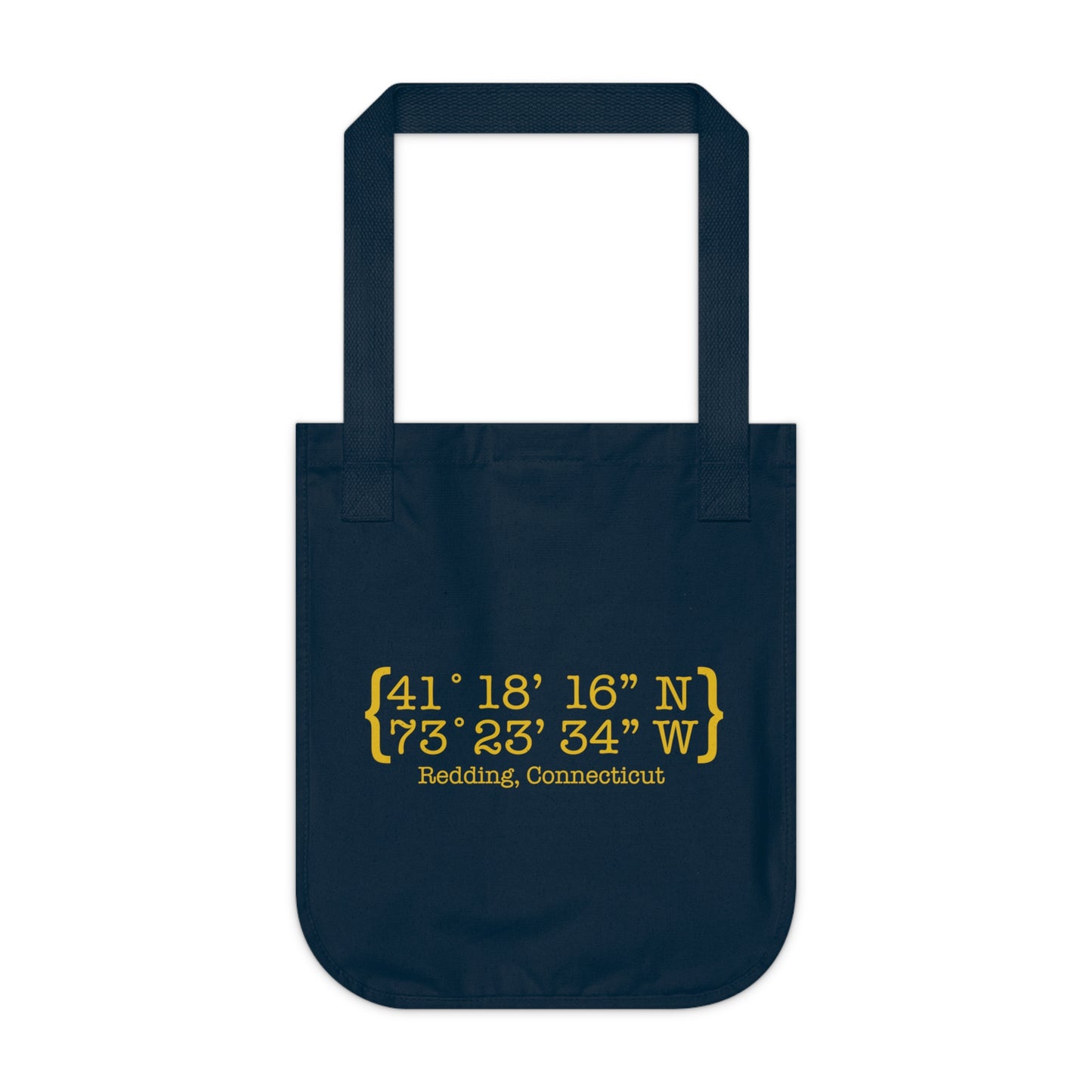 Redding Coordinates Organic Canvas Tote Bag