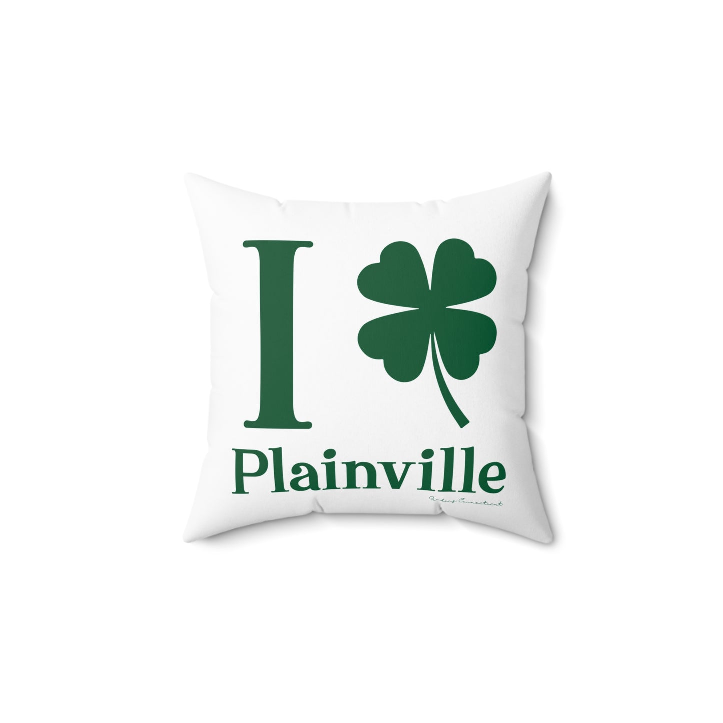 I Clover Plainville Spun Polyester Square Pillow