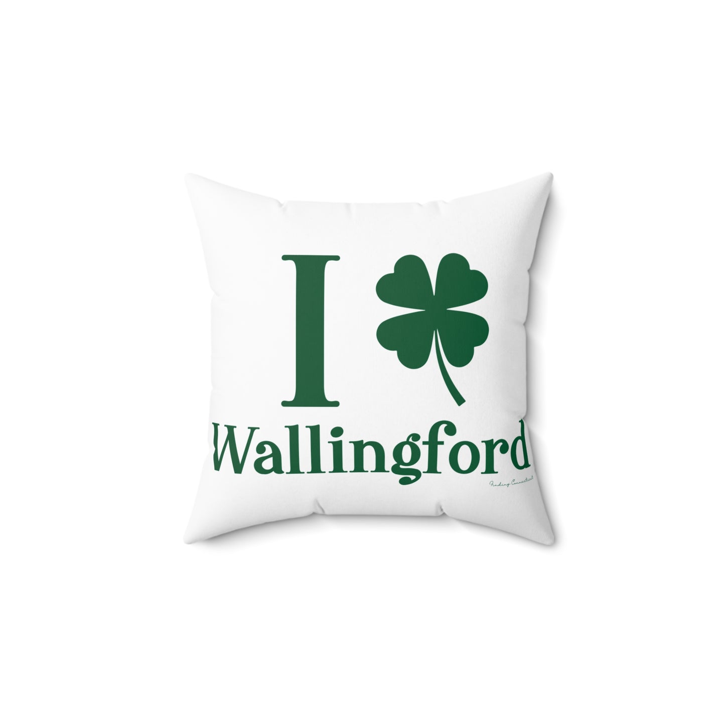 I Clover Wallingford Spun Polyester Square Pillow