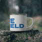 Love Fairfield Enamel Camping Mug