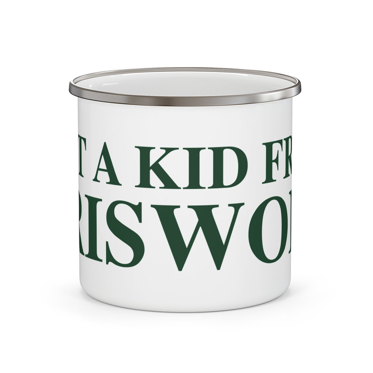 Just a kid from Griswold Enamel Camping Mug