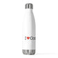 I Heart Connecticut 20oz Insulated Bottle