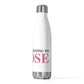 Just a kid listening to Goose - Pink & Espresso 20oz Insulated Bottle
