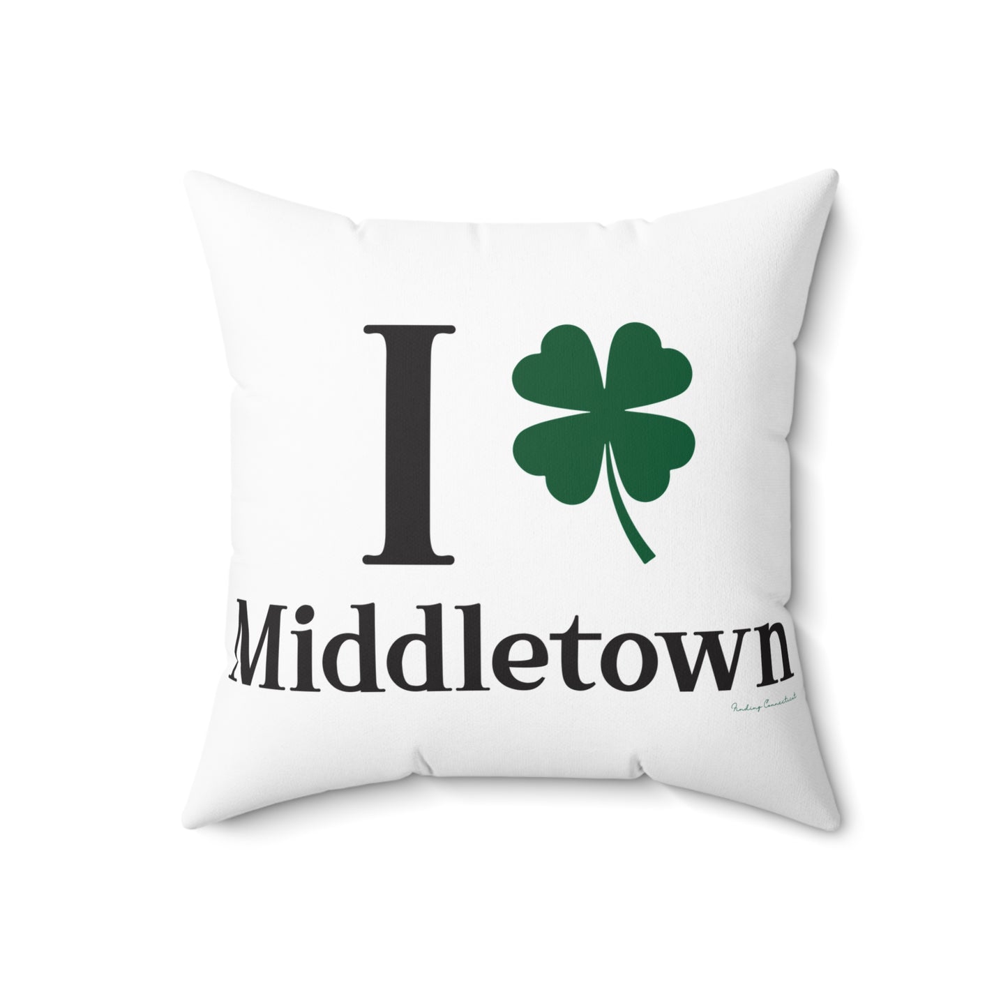I Clover Middletown Spun Polyester Square Pillow